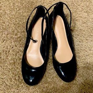 Gently used patent leather shoes
